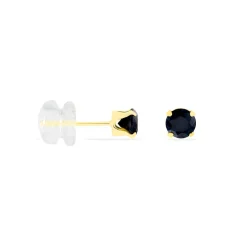 Histoire d'Or Boucles D'oreilles Puces Elea Serti Griffe Or Jaune Saphir* Boucles D'Oreilles|Clous D'Oreilles