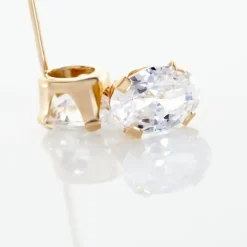 Online Histoire d'Or Boucles D'oreilles Puces Elea or jaune oxyde