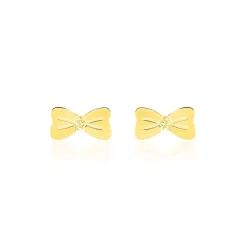 Histoire d'Or Boucles D'oreilles Puces Evonne Noeud Or Jaune* Boucles D'Oreilles|Clous D'Oreilles