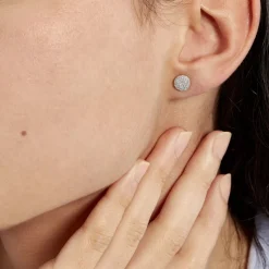 Discount Histoire d'Or Boucles D'oreilles Puces Eryne Or Jaune