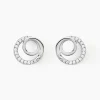 Histoire d'Or Boucles D'oreilles Puces Eliseum Argent Blanc Oxyde De Zirconium* Boucles D'Oreilles|Boucles D'Oreilles Fantaisie