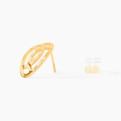 Histoire d'Or Boucles D'oreilles Puces Elodile Ovale Or Jaune* Boucles D'Oreilles|Clous D'Oreilles