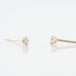 Histoire d'Or Boucles D'oreilles Puces Eddie Or Jaune Oxyde De Zirconium* Boucles D'Oreilles|Clous D'Oreilles