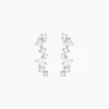 Histoire d'Or Boucles D'Oreilles Puces Eclat d'Aurore Argent Blanc Oxyde De Zirconium* Boucles D'Oreilles|Boucles D'Oreilles Fantaisie