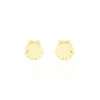 Discount Histoire d'Or Boucles D'oreilles Puces Franzine Coquillage Or Jaune