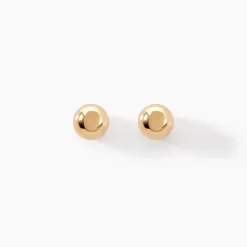 Outlet Histoire d'Or Boucles D'oreilles Puces Fidelia or jaune