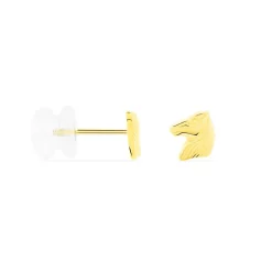 Clearance Histoire d'Or Boucles D'oreilles Puces Freyia Cheval Or Jaune