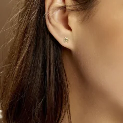 Clearance Histoire d'Or Boucles D'oreilles Puces Freyia Cheval Or Jaune