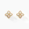 Histoire d'Or Boucles D'oreilles Puces Fionae Or Jaune Oxyde De Zirconium* Boucles D'Oreilles|Clous D'Oreilles