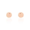Discount Histoire d'Or Boucles D'oreilles Puces Fidelia Boule Or Rose