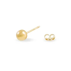 New Histoire d'Or Boucles D'oreilles Puces Fidelia Boule Or Jaune