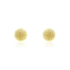 Histoire d'Or Boucles D'oreilles Puces Fidelia Boule Sablee Or Jaune* Boucles D'Oreilles|Clous D'Oreilles