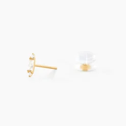 Histoire d'Or Boucles D'Oreilles Puces Fido Or Jaune Oxyde De Zirconium* Boucles D'Oreilles|Clous D'Oreilles