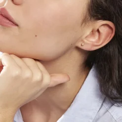 Histoire d'Or Boucles D'oreilles Puces Fidelia Boule Sablee* Boucles D'Oreilles|Clous D'Oreilles