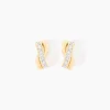 Histoire d'Or Boucles D'oreilles Puces Grebera Or Jaune Oxyde* Boucles D'Oreilles|Clous D'Oreilles