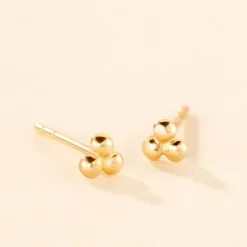Histoire d'Or Boucles D'oreilles Puces Glen Or Jaune* Boucles D'Oreilles|Clous D'Oreilles