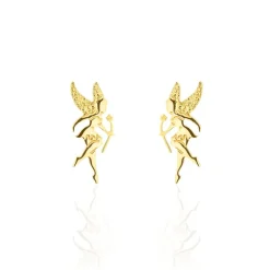 Histoire d'Or Boucles D'oreilles Puces Gabinienne Fee Or Jaune* Boucles D'Oreilles|Clous D'Oreilles