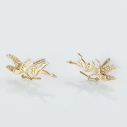 Histoire d'Or Boucles D'oreilles Puces Gabinienne Fee Or Jaune* Boucles D'Oreilles|Clous D'Oreilles