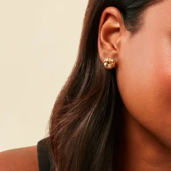 Histoire d'Or Boucles D'Oreilles Puces Ganesh Or Jaune* Boucles D'Oreilles|Clous D'Oreilles