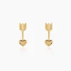 Histoire d'Or Boucles D'oreilles Puces Hannie Plaqué Or Jaune* Boucles D'Oreilles|Boucles D'Oreilles Fantaisie