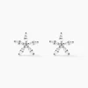 Histoire d'Or Boucles D'oreilles Puces Horcia Or Blanc Oxyde De Zirconium* Boucles D'Oreilles|Clous D'Oreilles