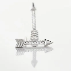 Hot Histoire d'Or Boucles D'oreilles Puces Harrow Argent Blanc Oxyde De Zirconium