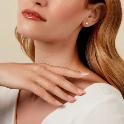 Histoire d'Or Boucles D'oreilles Puces Himelinda Or Jaune