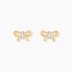 Histoire d'Or Boucles D'oreilles Puces Hisae Plaqué Or Jaune Oxyde De Zirconium* Boucles D'Oreilles|Boucles D'Oreilles Fantaisie
