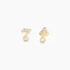 Histoire d'Or Boucles D'Oreilles Puces Hopcyn Or Jaune Oxyde De Zirconium* Boucles D'Oreilles|Clous D'Oreilles