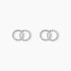 Histoire d'Or Boucles D'oreilles Puces Iwa Argent Blanc Oxyde De Zirconium* Boucles D'Oreilles|Boucles D'Oreilles Fantaisie