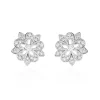 Histoire d'Or Boucles D'oreilles Puces Iona Argent Blanc Oxyde De Zirconium* Boucles D'Oreilles|Boucles D'Oreilles Fantaisie