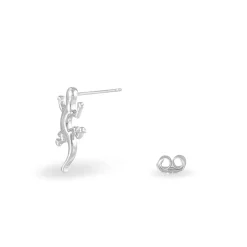 Discount Histoire d'Or Boucles D'oreilles Puces Ivelyse Argent Blanc