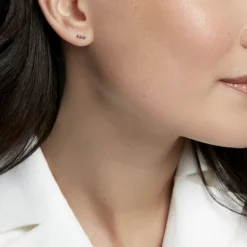 Histoire d'Or Boucles D'oreilles Puces Ina Argent Blanc* Boucles D'Oreilles|Boucles D'Oreilles Fantaisie