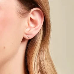 Histoire d'Or Boucles D'oreilles Puces Isaora Or Jaune Oxyde De Zirconium* Boucles D'Oreilles|Clous D'Oreilles