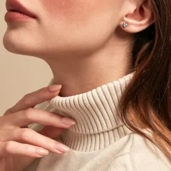 Histoire d'Or Boucles D'oreilles Puces Istoria Plaqué Or Jaune Pierre D'imitation* Boucles D'Oreilles|Boucles D'Oreilles Fantaisie