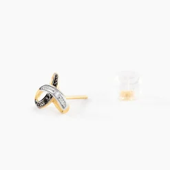Histoire d'Or Boucles D'Oreilles Puces Jolyon Or Jaune Diamant* Boucles D'Oreilles|Clous D'Oreilles
