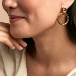 Histoire d'Or Boucles D'oreilles Puces Josephine Acier Doré* Boucles D'Oreilles|Boucles D'Oreilles Fantaisie