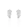 Hot Histoire d'Or Boucles D'oreilles Puces Jade Argent Blanc Oxyde De Zirconium