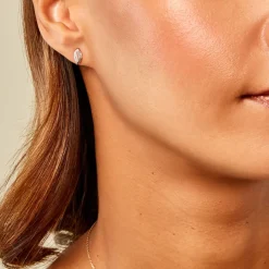 Histoire d'Or Boucles D'Oreilles Puces Johano Or Jaune Diamant* Boucles D'Oreilles|Clous D'Oreilles