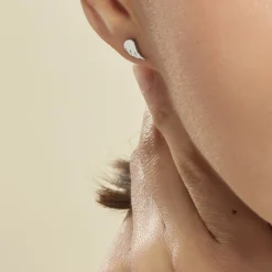 Histoire d'Or Boucles D'oreilles Puces Kayli Argent Blanc* Boucles D'Oreilles|Boucles D'Oreilles Fantaisie