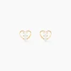 Sale Histoire d'Or Boucles D'oreilles Puces Konnor Or Jaune Oxyde De Zirconium