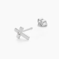 Histoire d'Or Boucles D'oreilles Puces Laurice Argent Blanc Oxyde De Zirconium* Boucles D'Oreilles|Boucles D'Oreilles Fantaisie