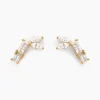 Histoire d'Or Boucles D'oreilles Puces Lizaveta Or Jaune Oxyde De Zirconium* Boucles D'Oreilles|Clous D'Oreilles