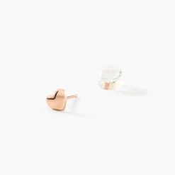 Online Histoire d'Or Boucles D'oreilles Puces Lison Or Rose