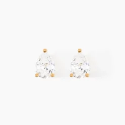 Histoire d'Or Boucles D'oreilles Puces Lyncia Plaqué Or Jaune Oxyde De Zirconium* Boucles D'Oreilles|Boucles D'Oreilles Fantaisie