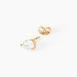 Histoire d'Or Boucles D'oreilles Puces Lyncia Plaqué Or Jaune Oxyde De Zirconium* Boucles D'Oreilles|Boucles D'Oreilles Fantaisie