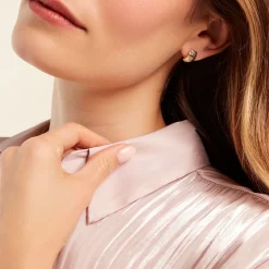 Clearance Histoire d'Or Boucles D'oreilles Puces Linddya Or Jaune