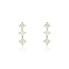 Histoire d'Or Boucles D'oreilles Puces Lorens Or Jaune Oxyde De Zirconium