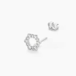 Histoire d'Or Boucles D'oreilles Puces Louwenn Argent Blanc Oxyde De Zirconium* Boucles D'Oreilles|Boucles D'Oreilles Fantaisie