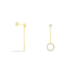 Sale Histoire d'Or Boucles D'oreilles Puces Lim Or Jaune